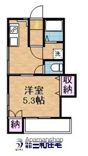 エルハイツ卯の里【2階】の間取り